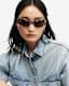Calypso Bevelled Cat Eye Sunglasses