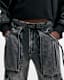 Luna Sparkle Skinny Leather Western Belt
