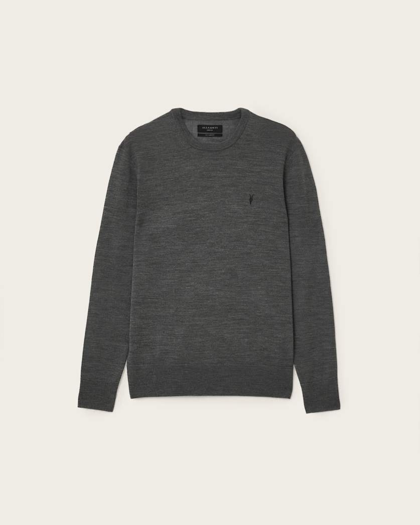 Mode Merino Crew Neck Ramskull Jumper