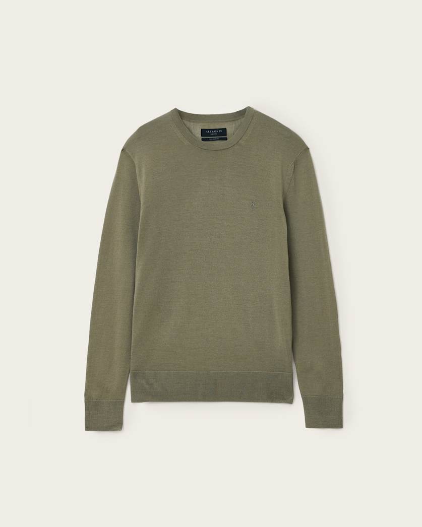Mode Merino Crew Neck Ramskull Jumper