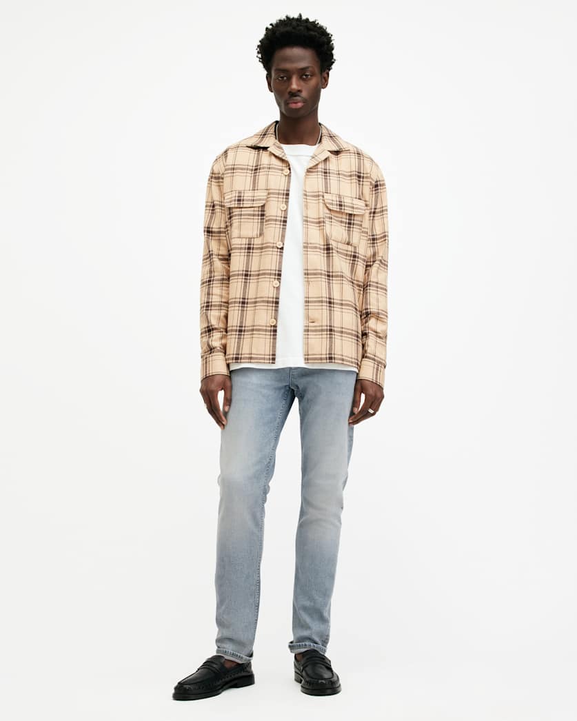 Cigarette Skinny Fit Denim Jeans
