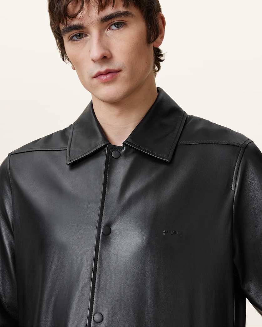 Arlington Minimalist Leather Jacket