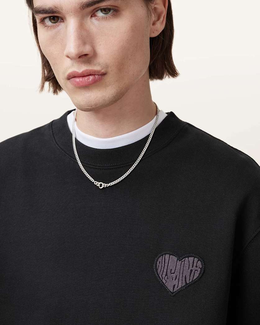 Lover Crew Neck Relaxed Fit Sweatshirt