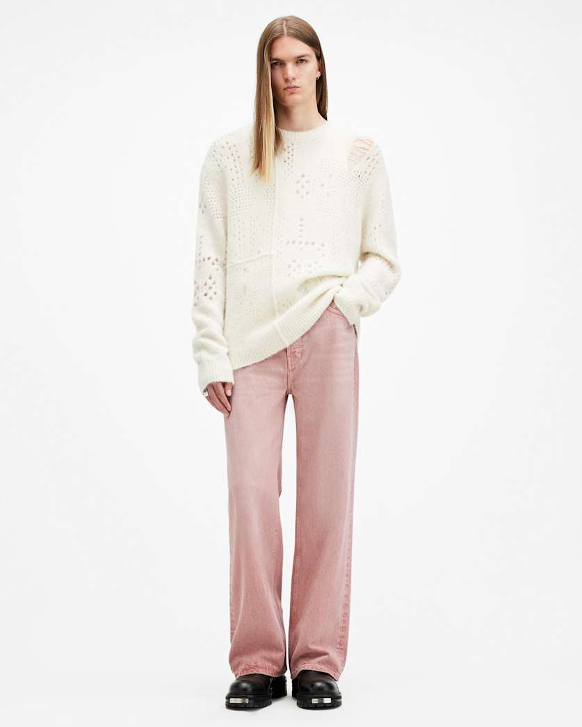 Lenny Loose Fit Wide Leg Denim Jeans