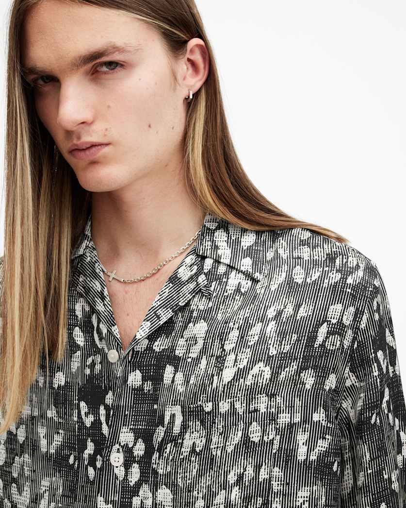 Oscillation Leopard Print Shirt