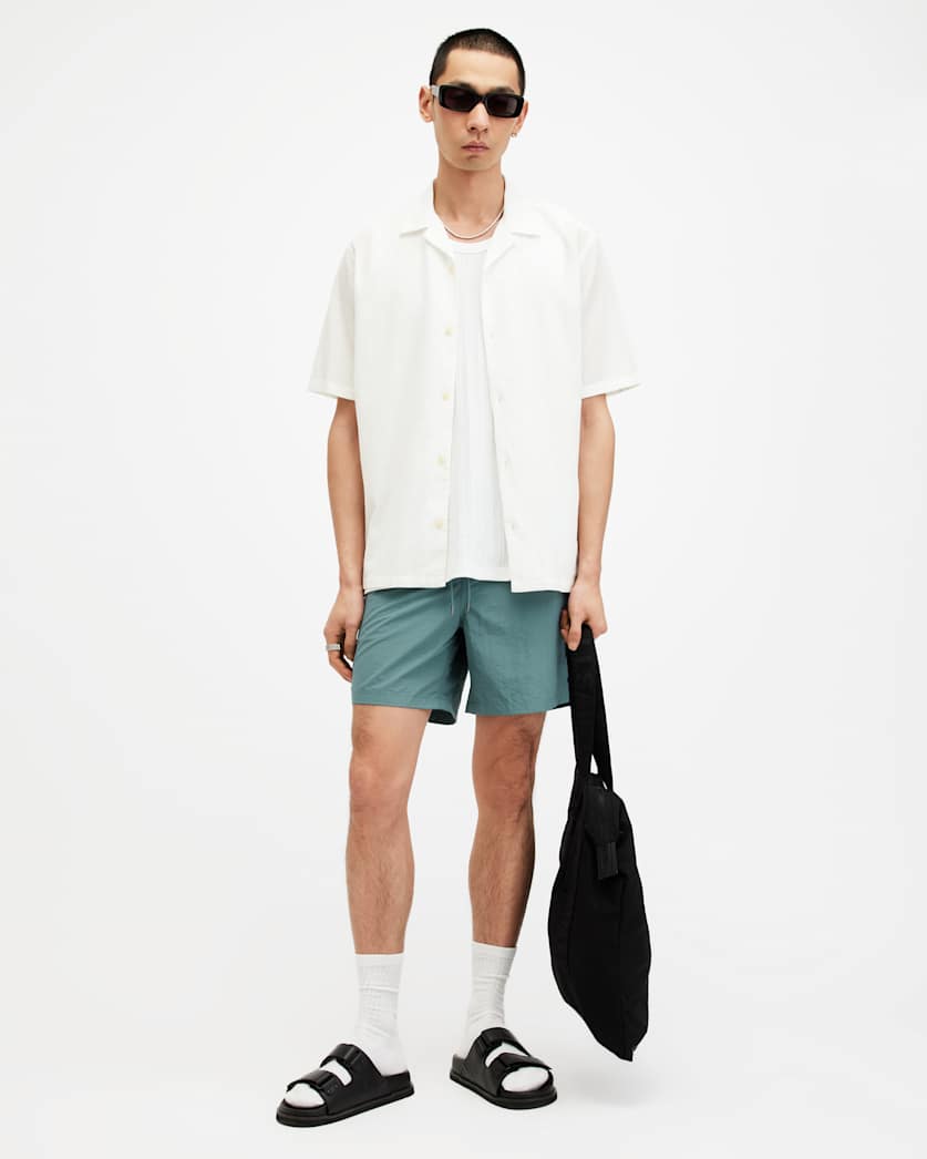 Warden Slim Fit Swim Shorts