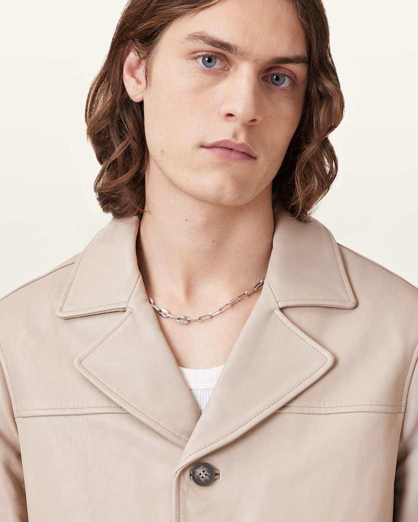 Luca Leather Blazer