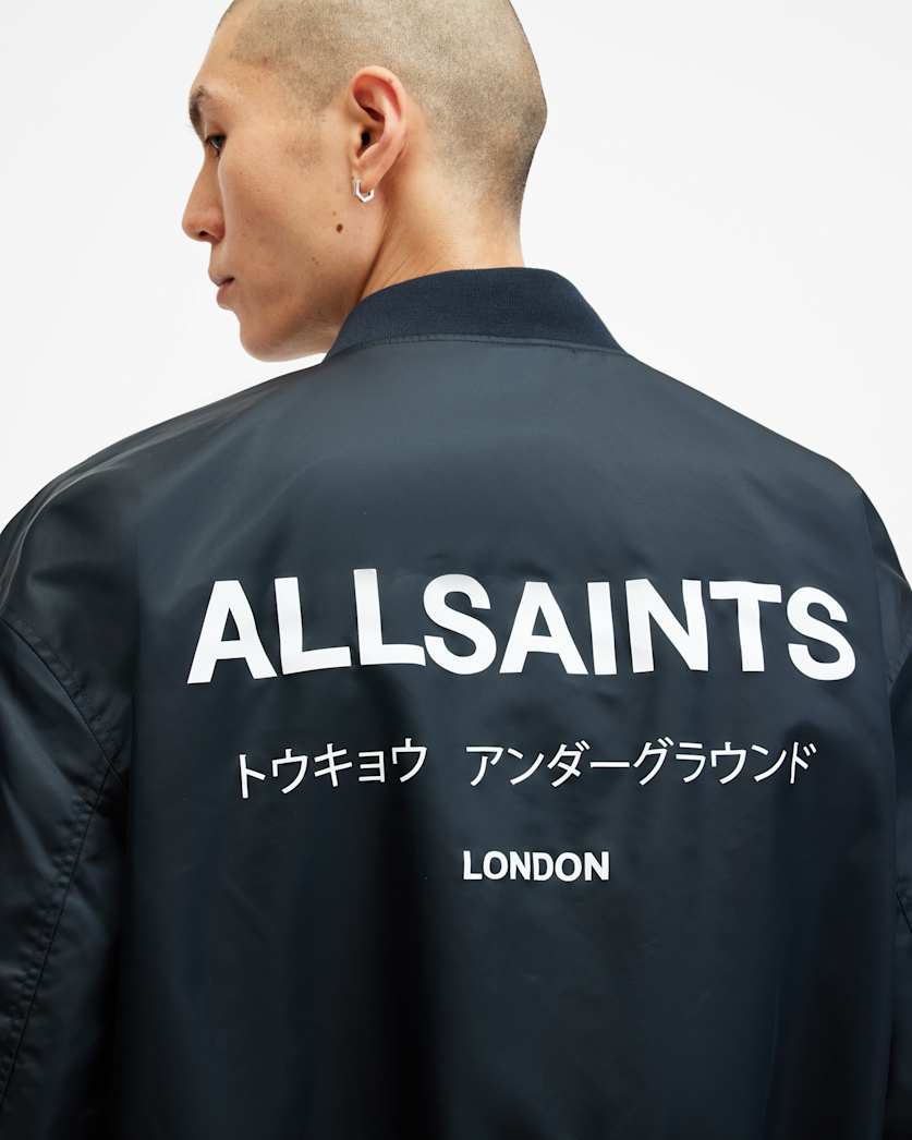 Underground Relaxed Fit Bomber Jacket