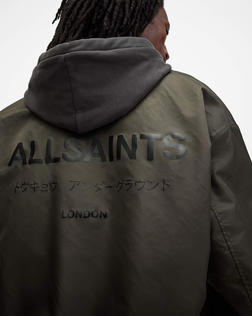 Underground Relaxed Fit Bomber Jacket