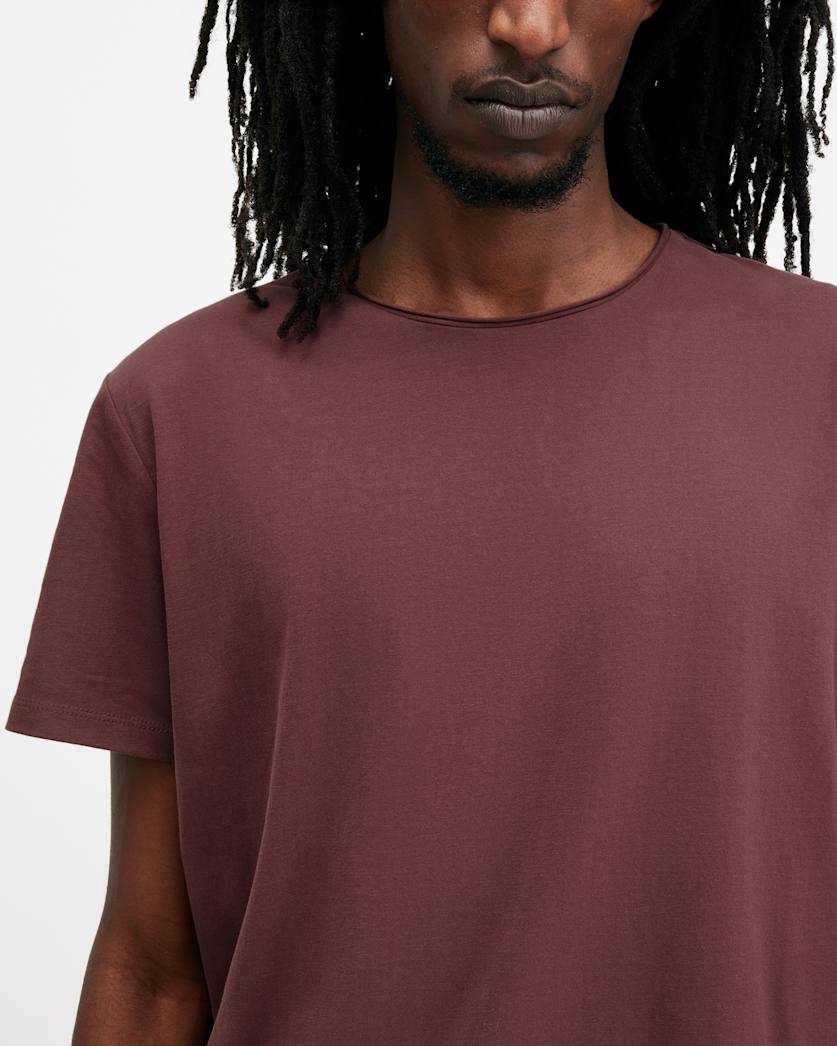 Bodega Crew Neck Raw Edge T-Shirt
