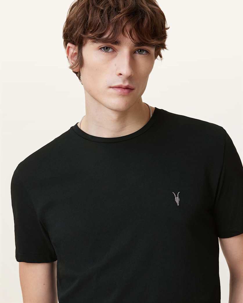 Tonic Crew Neck Slim Ramskull T-Shirt