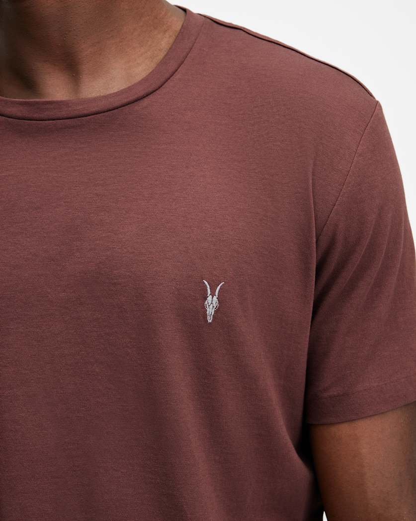 Tonic Crew Neck Slim Ramskull T-Shirt