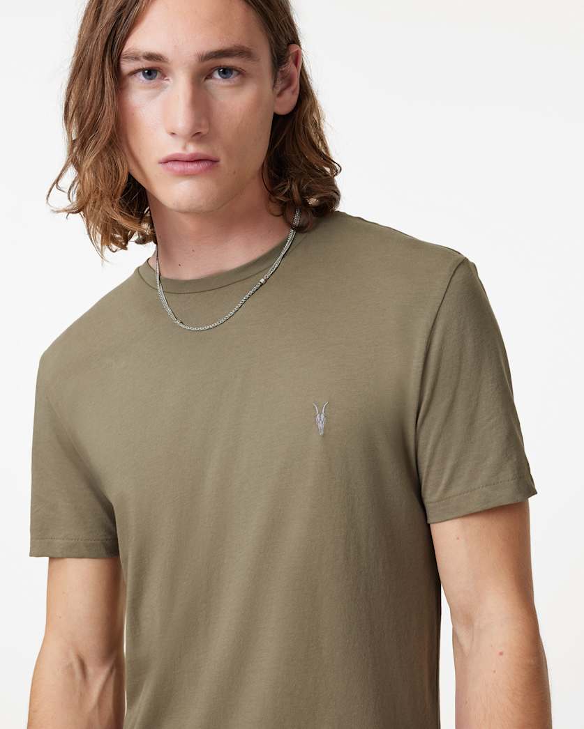 Tonic Crew Neck Slim Ramskull T-Shirt