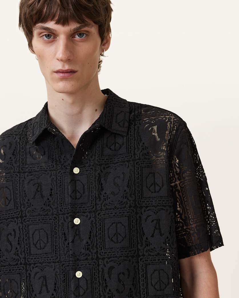 Netley Short Sleeve Lace Shirt