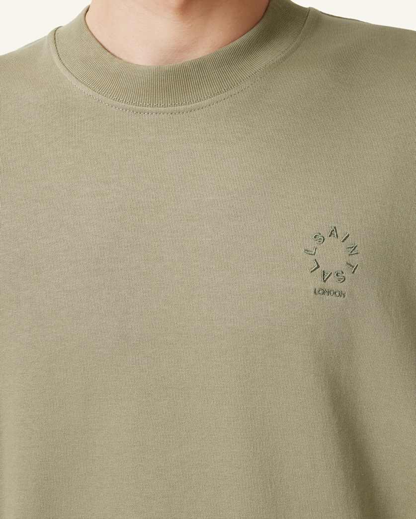 Haven Embroidered Logo Oversized T-Shirt