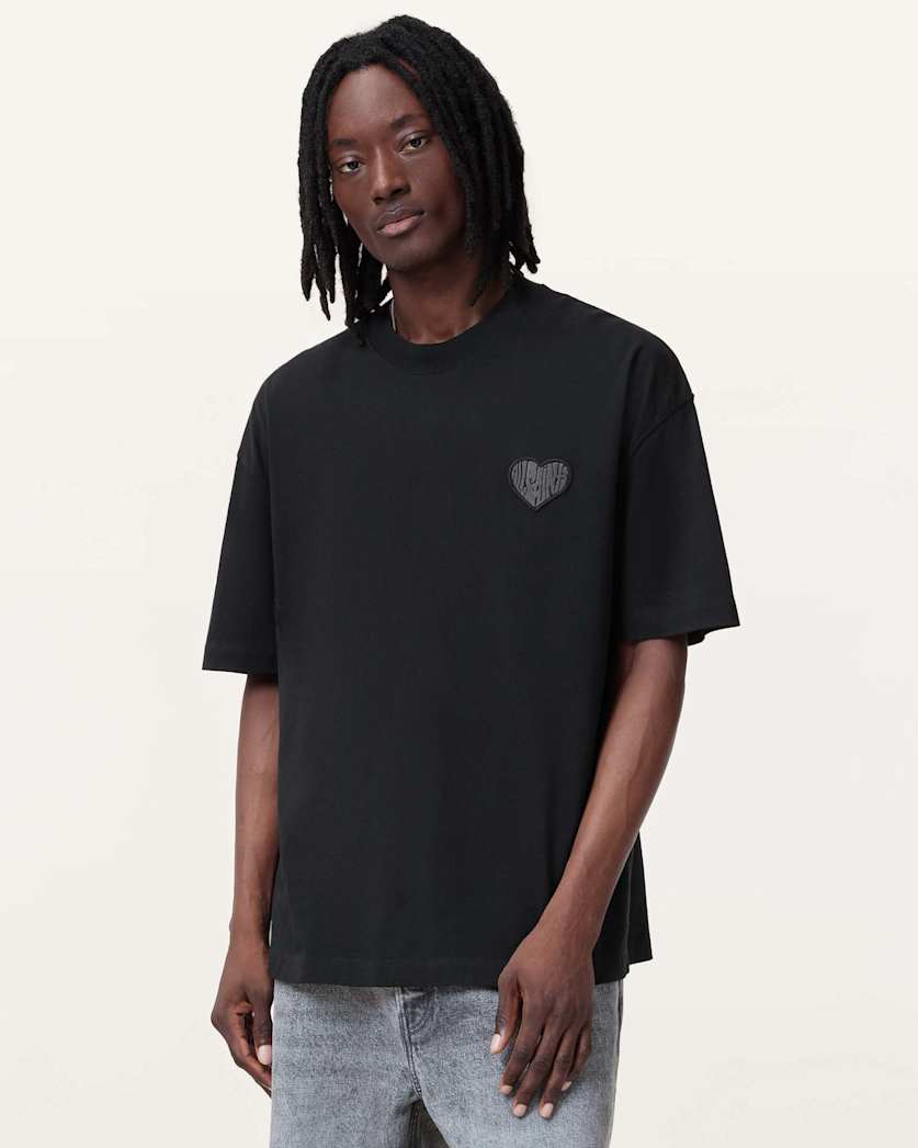 Lover Embroidered Oversized T-Shirt