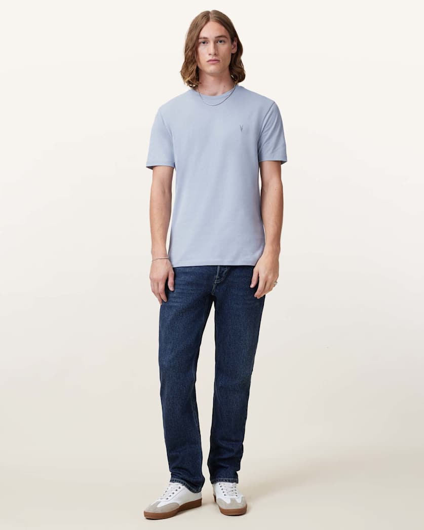 Brace Brushed Cotton Crew Neck T-Shirt