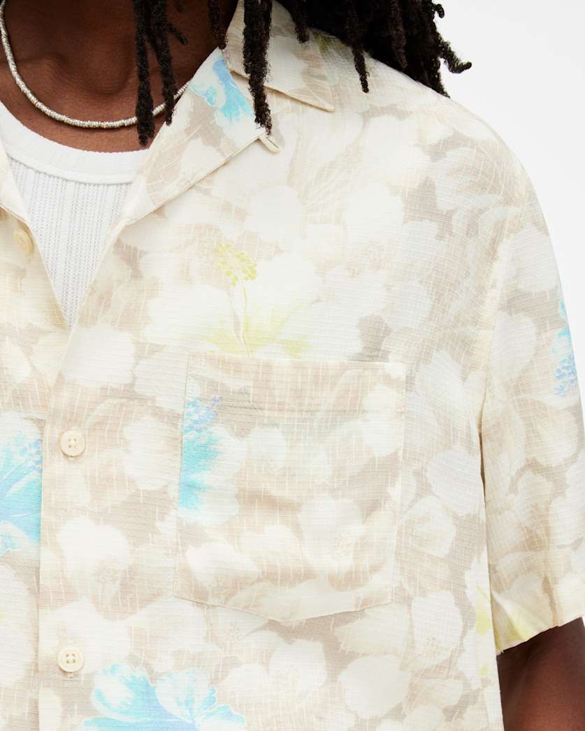 Nevada Floral Print Relaxed Fit Shirt