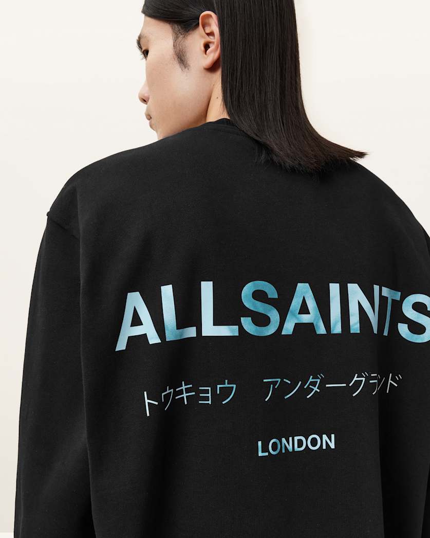 Underground Relaxed Fit Crew Neck Sweatshirt
