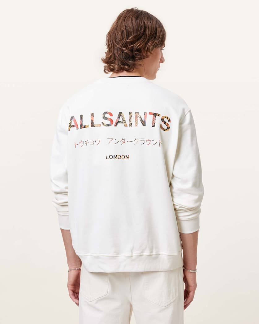 Underground Relaxed Fit Crew Neck Sweatshirt