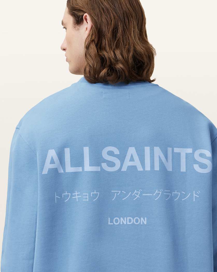 Underground Relaxed Fit Crew Neck Sweatshirt