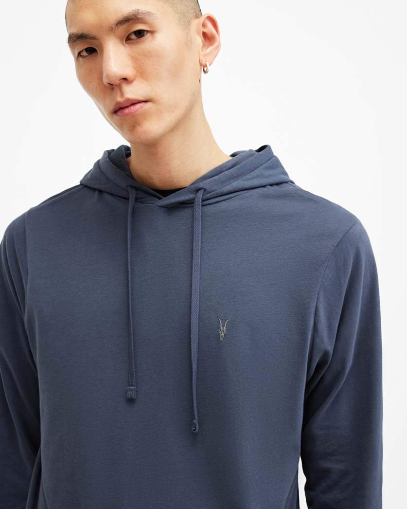 Brace Pullover Brushed Cotton Ramskull Hoodie