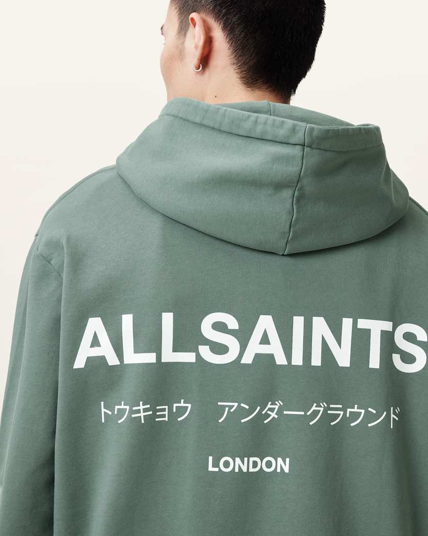 Underground Pullover Logo Hoodie