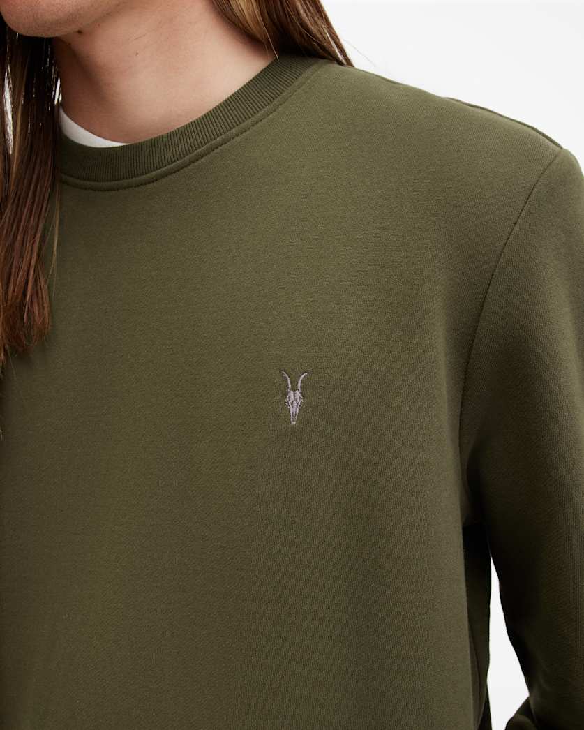 Raven Crew Neck Ramskull Sweatshirt