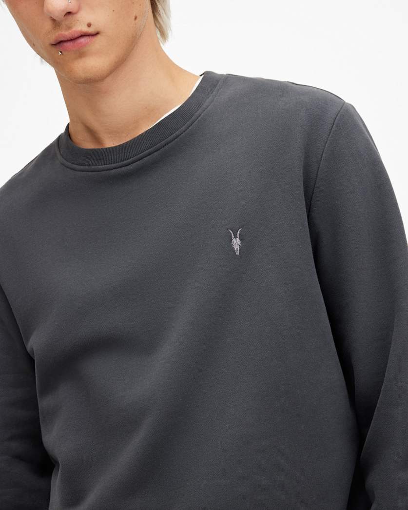 Raven Crew Neck Ramskull Sweatshirt