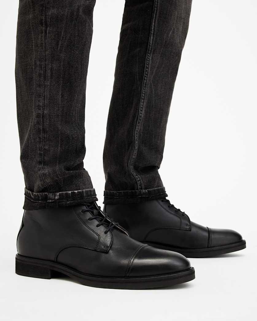 Drago Leather Lace Up Boots