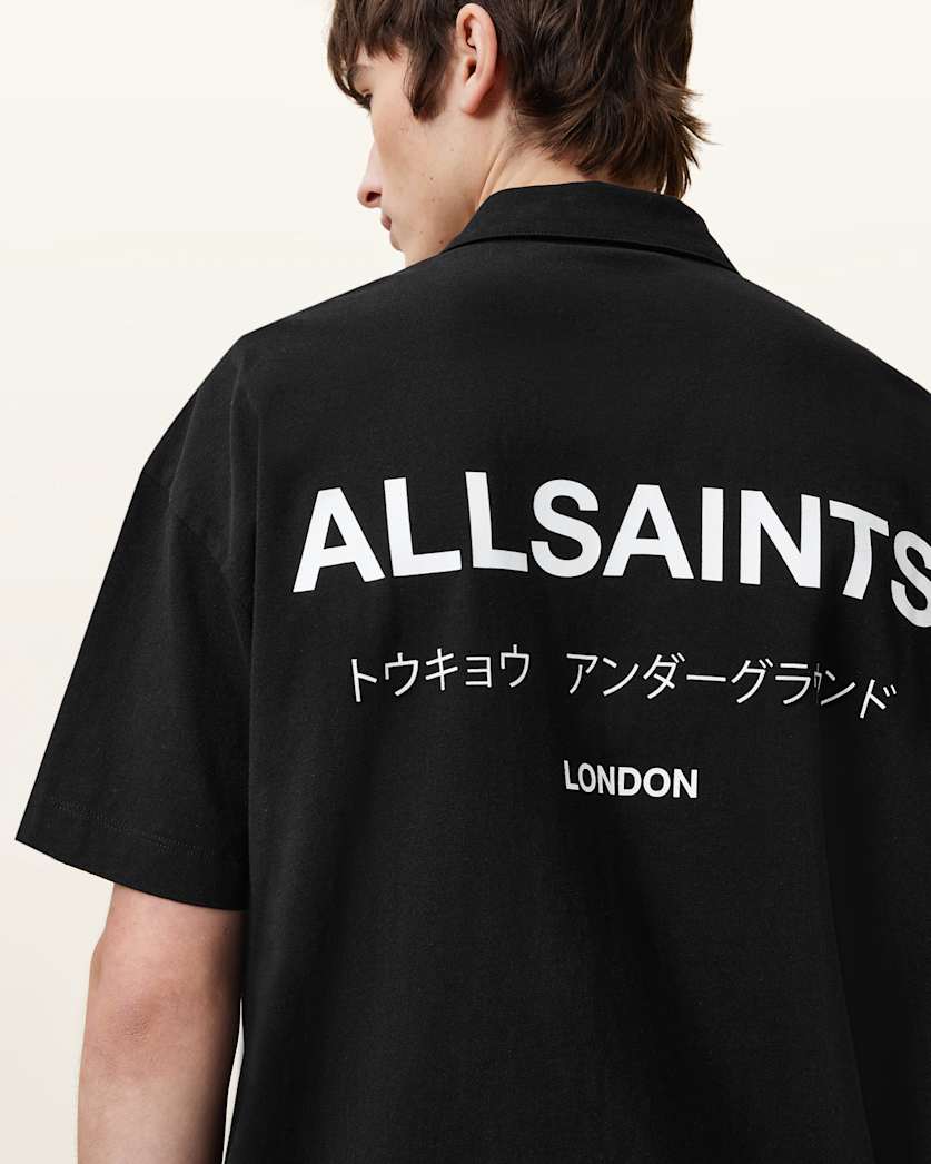 Underground Logo Relaxed Fit Polo Shirt