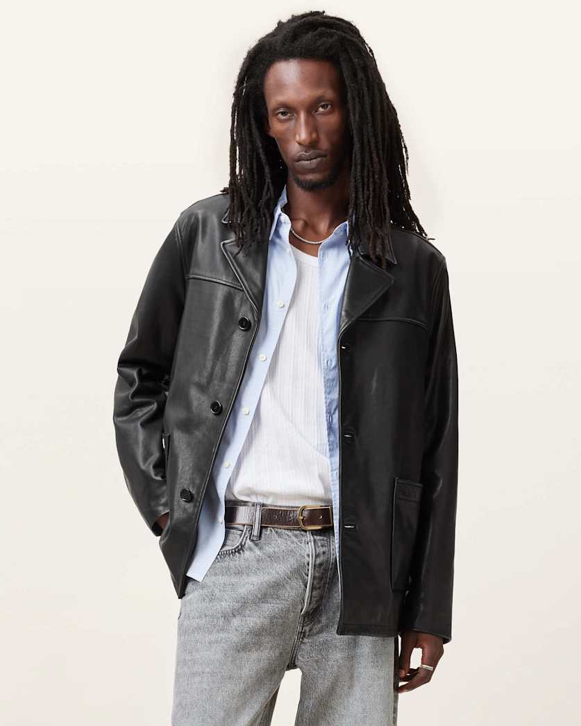 Lucas Leather Coat