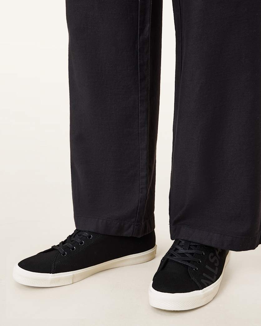 Biggy Low Top Canvas Trainers