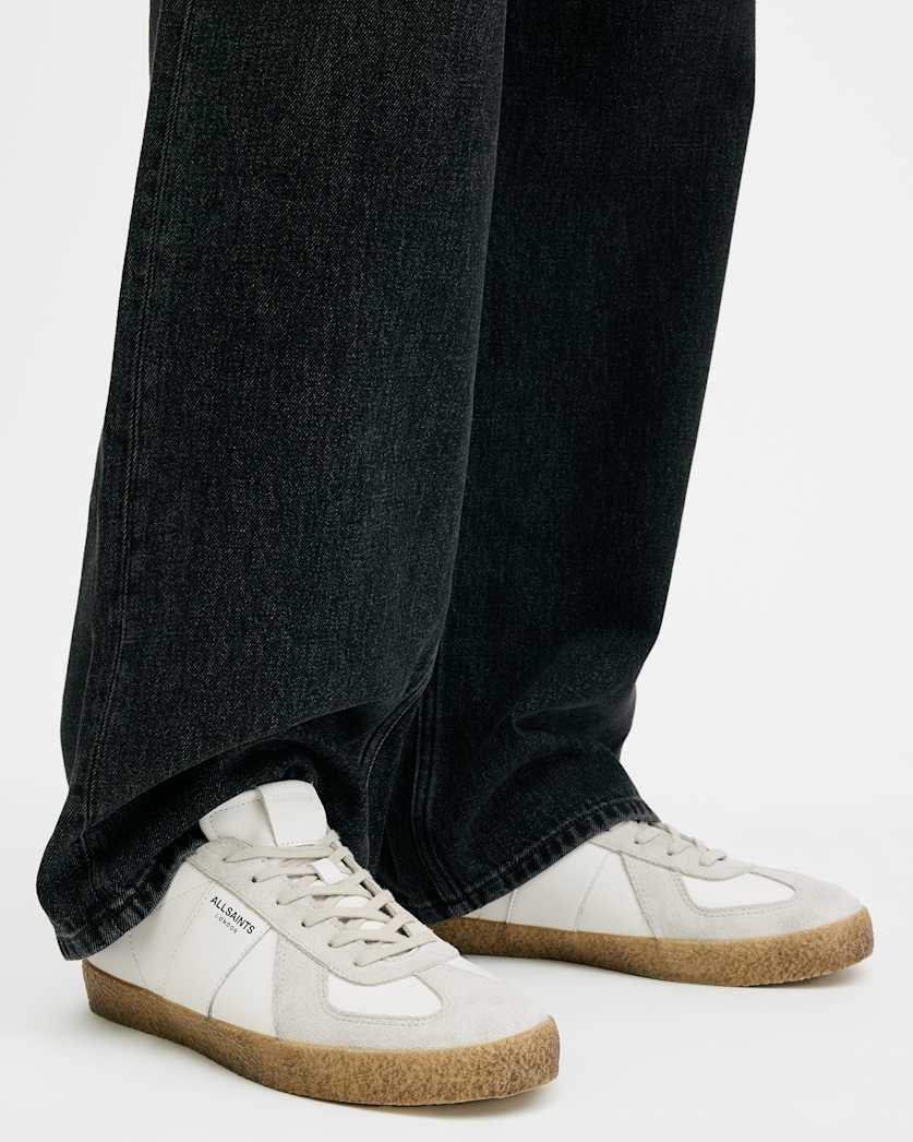 Jaimee Low Top Leather Trainers