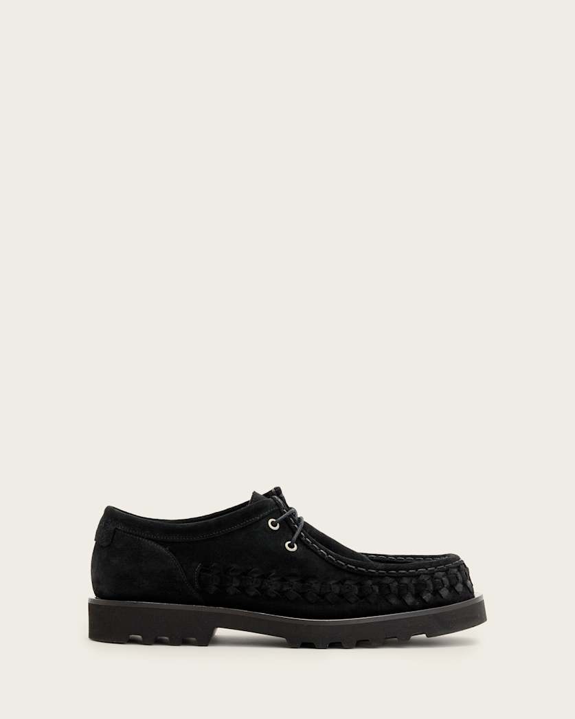Skiff Woven Boat Shoes