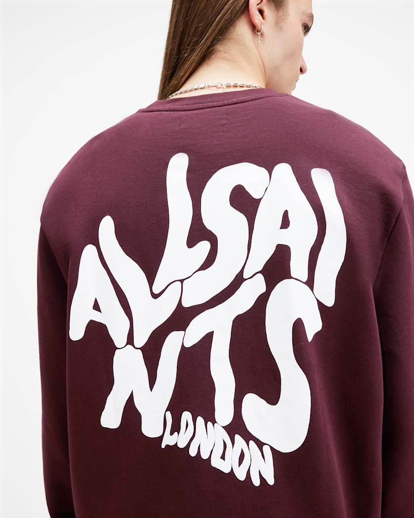 Orlando Logo Print Relaxed Sweatshirt