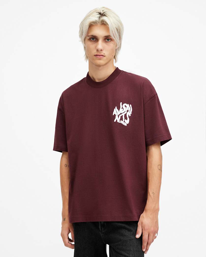 Orlando Logo Print Oversized T-Shirt