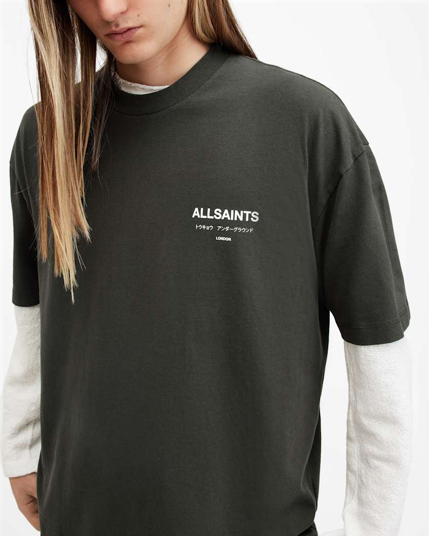 Underground Oversized Crew Neck T-Shirt