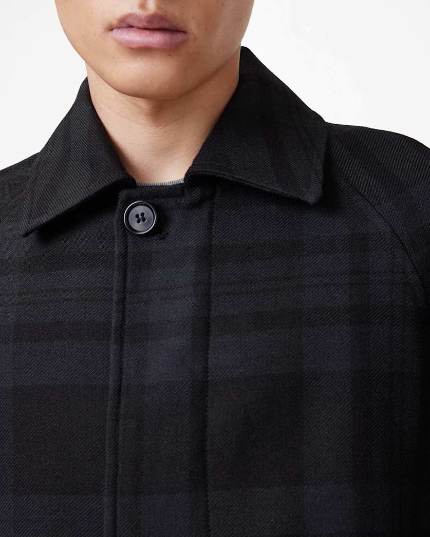 Marton Checked Relaxed Fit Coat