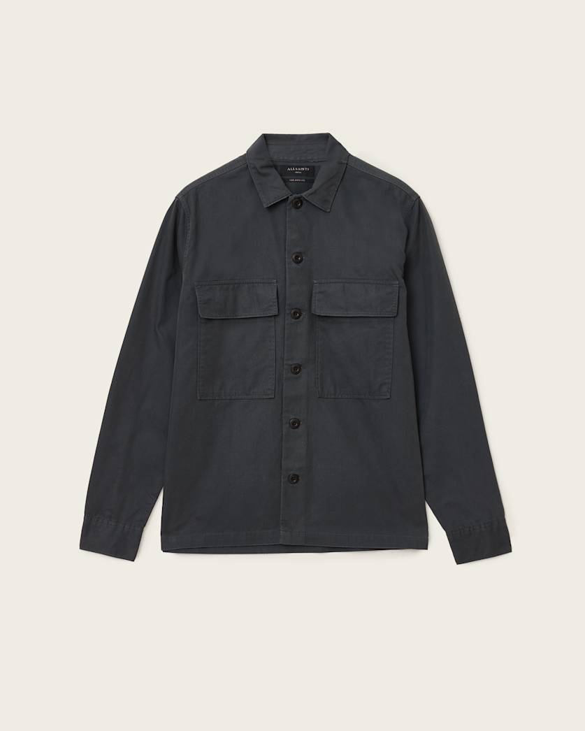 Sanpha Relaxed Fit Herringbone Shirt