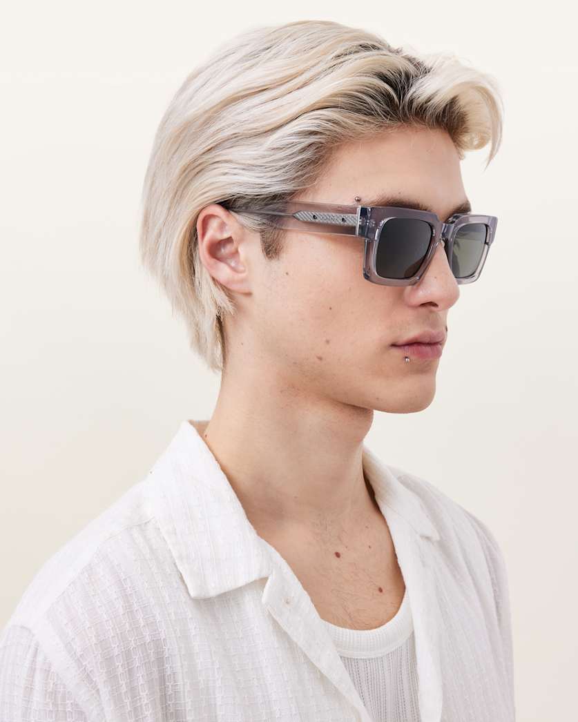 Beau Square Frame Acetate Sunglasses