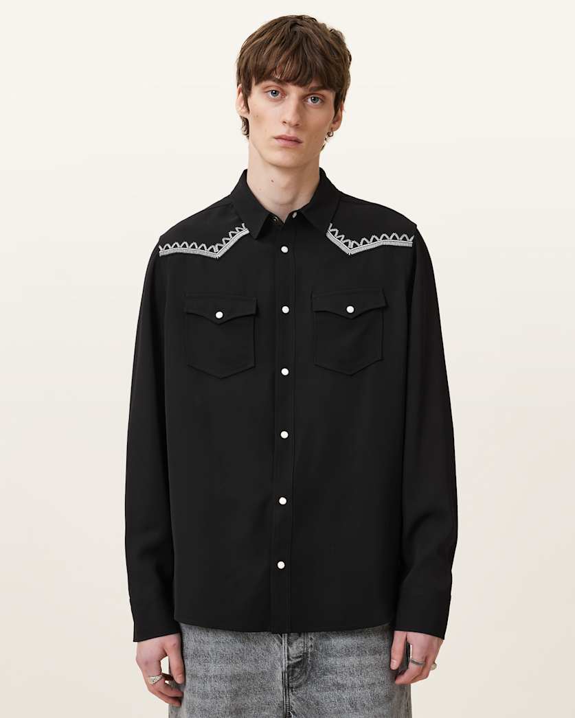 Dallin Embroidered Long Sleeve Shirt