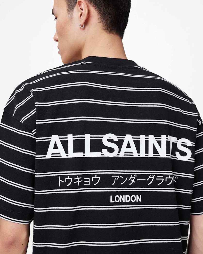 Underground Oversized Striped T-Shirt