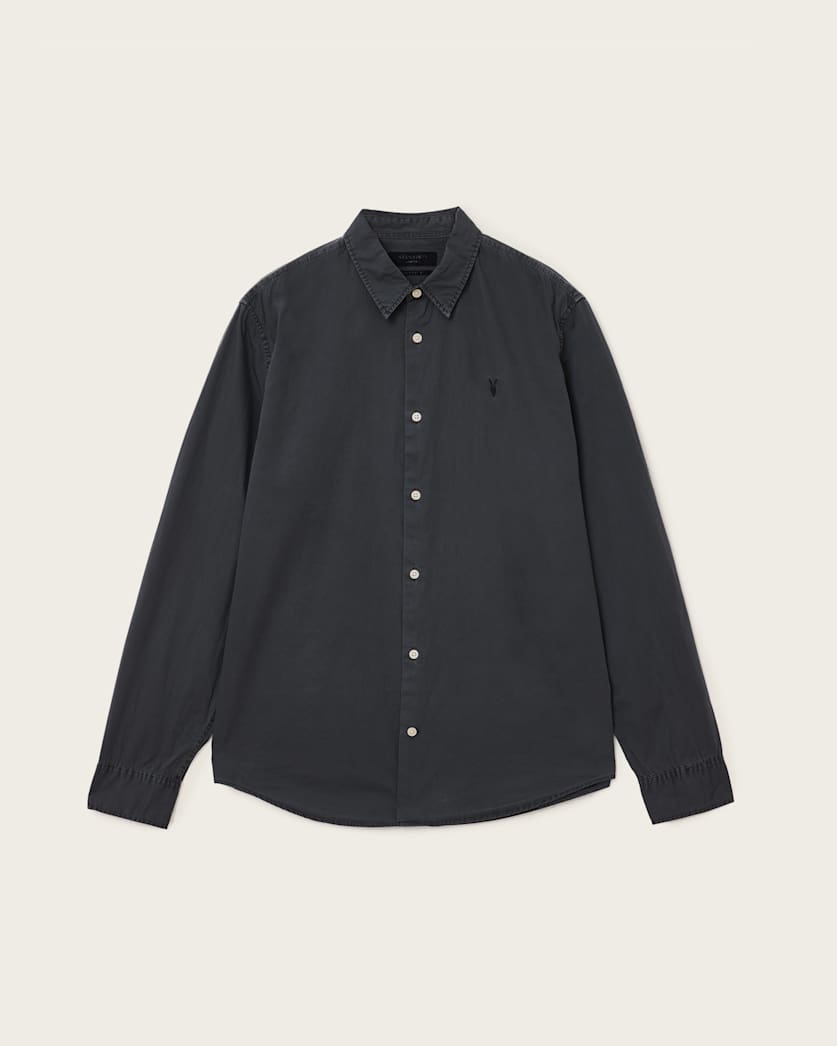 Tahoe Ramskull Garment Dyed Relaxed Fit Shirt