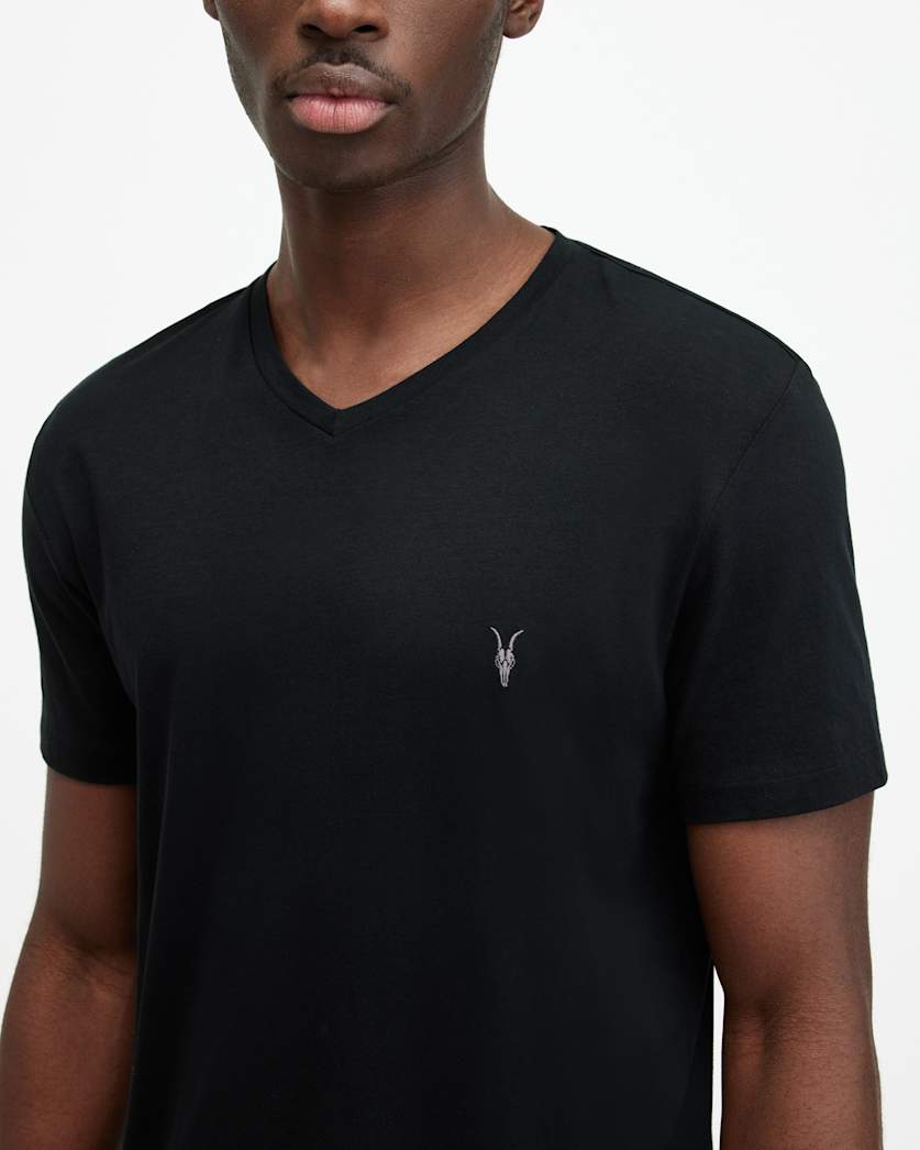 Tonic V-Neck Slim Fit Ramskull T-Shirt