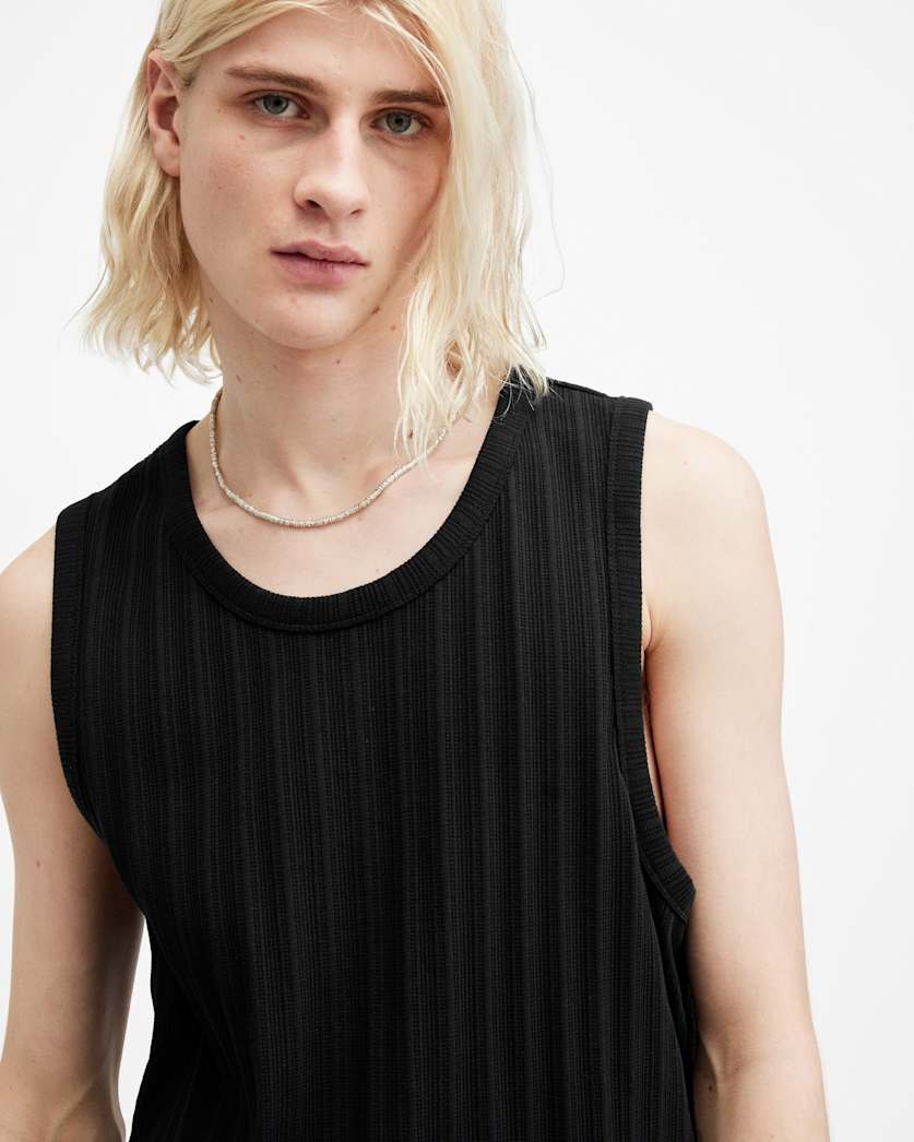Madison Textured Sleeveless Vest Top