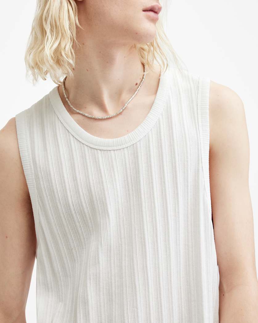 Madison Scoop Neck Textured Vest Top