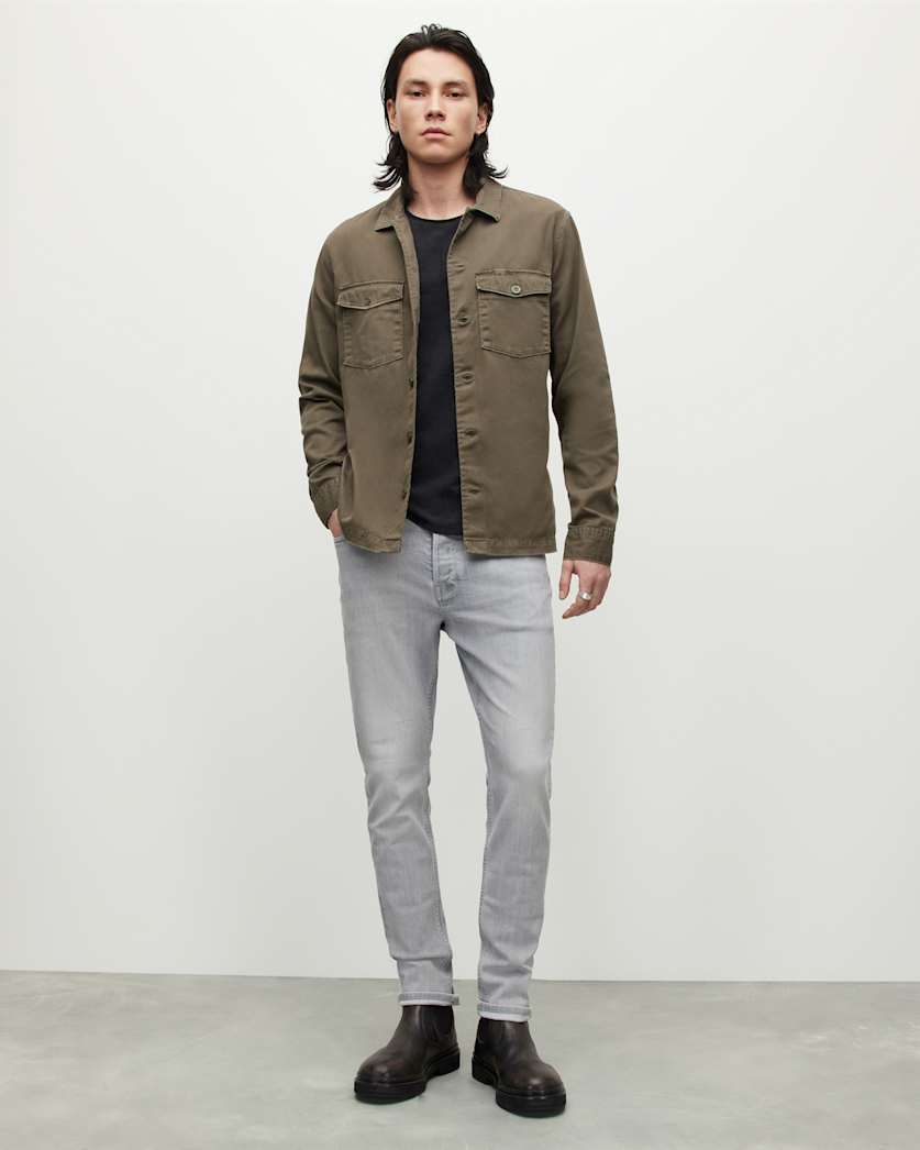 Cigarette Skinny Fit Stretch Denim Jeans