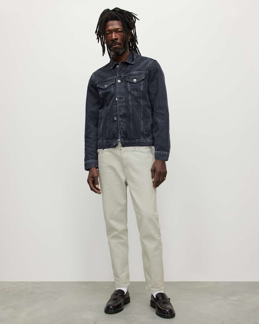 Jack Straight Crop Tapered Denim Jeans