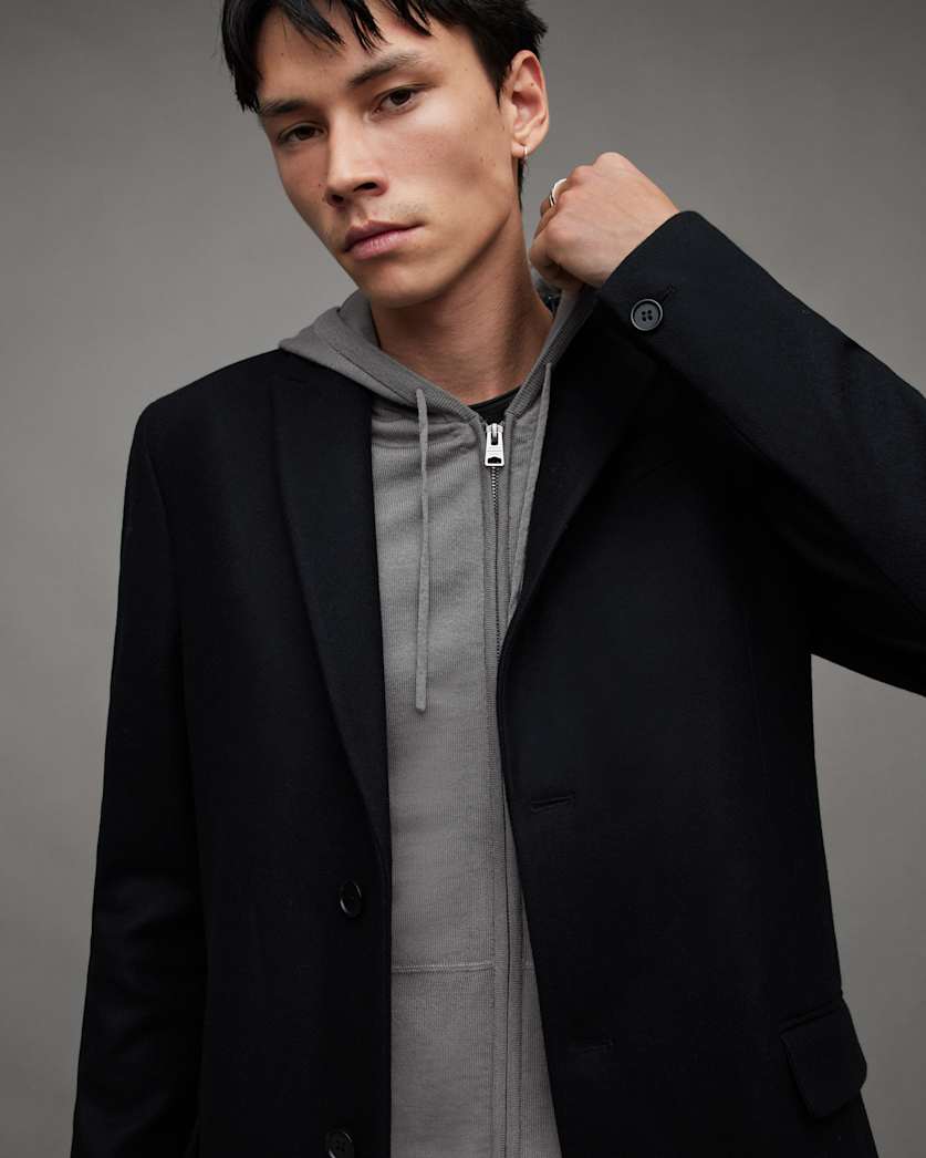 Mode Merino Zip Up Ramskull Hoodie